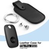 CaSZLUTION Compatible with Tile Pro 2022 Case, Microfiber Leather Holder