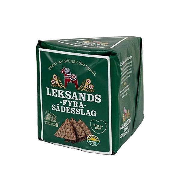 Leksands Multigrain Crispbread 190g (Pack of 4)