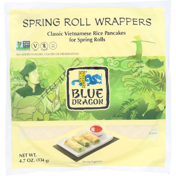 Blue Dragon Spring Roll Wrapper oz, 4.7 Ounce