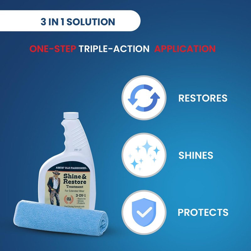 Professor Amos Multi Surface Shine & Restore Kit Old-Fashioned Revive