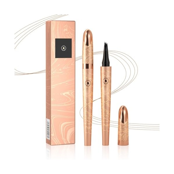 Microblading Eyebrow Pen, 2025 New Waterproof Eyebrow Pencil, Eye Brow