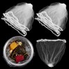 Tyqour 100 Pcs Disposable Mesh Sink Strainer Bags, Kitchen Sink