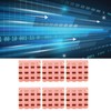 10Pcs Heat Sink Brass Mini Radiators Attach Thermal Conductive Adhesive