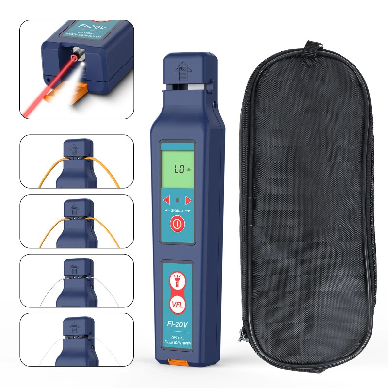 Komshine FI-20V Fiber Optic Identifier & KPN-35 PON Power Meter