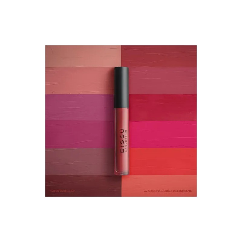 Labiales Liquidos Mate Bissu Labios Set 3 Tonos