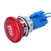 mxuteuk 22mm Waterproof Emergency Stop Push Button Switch Stainless Steel