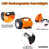 WASING 10 Watt 1000 Lumens LED Rechargeable Spotlight
