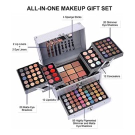 Miss Rose Traje De Maquillaje Femenino Integrado De 132 Color