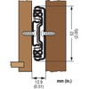 Fulterer Heavy-Duty Full-Extension Ball Bearing Slide 18" (450MM) Side Mount