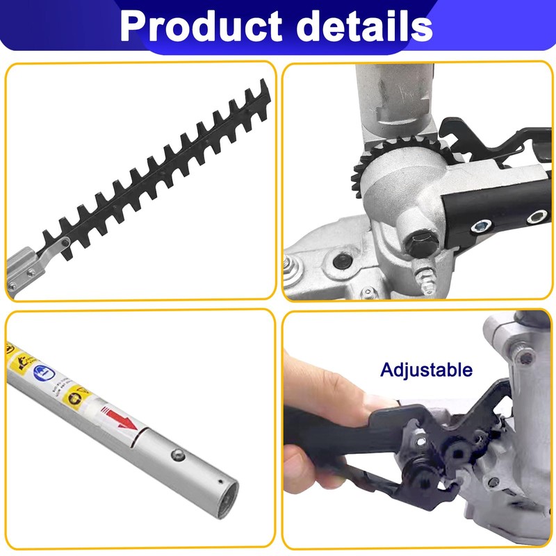 Gabasinover Repalacment Hedge Trimmer Attachment Compatible with Hus128LD Attachment Capable