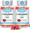 2 Pack L-Methylfolate 15mg Gummies, Methylated Multivitamin with Methylated B12,