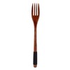 Tbest Wooden Fork, Waffle Iron, Kitchenware, Cutlery for Picnic, Barbecue,