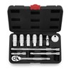 EMENTOL 11PCS 3/8" Drive Socket Accessory Set, SAE/Metric, 6 Point