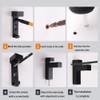 Glass Shelf Brackets , Adjustable 4PCS WoodFloating Shelf Brackets, Mounting