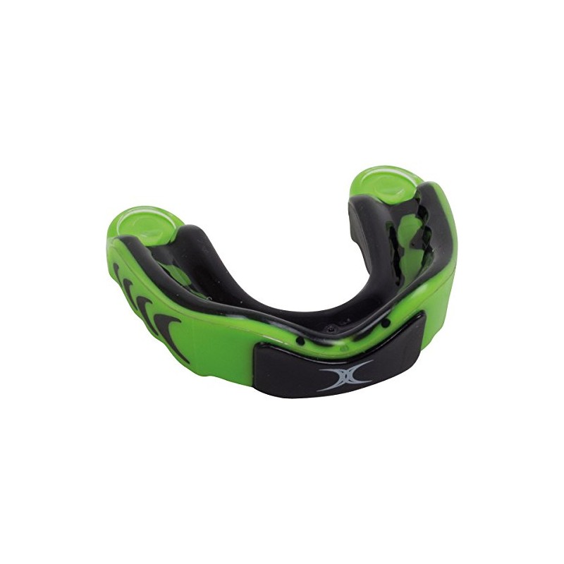Gilbert Virtuo 3DY Mouthguard Virtuo 3dy Mouthguard - Black/Green, One
