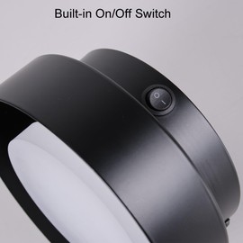 Maichis 12V RV LED Interior Ceiling Light Fixture with in-Built LED, 12V RV Interior Light Fixture with On Off Switch for RV Motorhome Camper Trailer, Acrylic Shade, 5W, 400Lumen