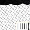 BSTPCOO Chicken Netting 25'x25' with 1" Mesh Nylon Bird Netting
