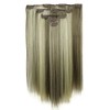 Lydell 20" Long Straight 5 PCS Set Hair Extension Thick