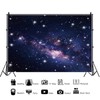 CRTPOD Outer Space Backdrop Starry Night Sky Galaxy Nebula Stars