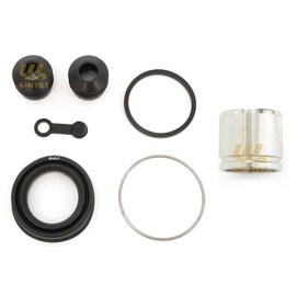 Brake Caliper Rebuild Kit - Fits Honda CB750F CB900C CBX GL1000 Gold Wing Seals Piston Bleeder Cap