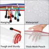 EOOUT 24pcs Mesh Zipper Pouch Bags, A4 Zipper Bags for