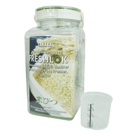 Freshlok Rice Bin, 6.6 lbs (3 kg), 1.1 gal (4 L), Convenient for storing dry foods, etc