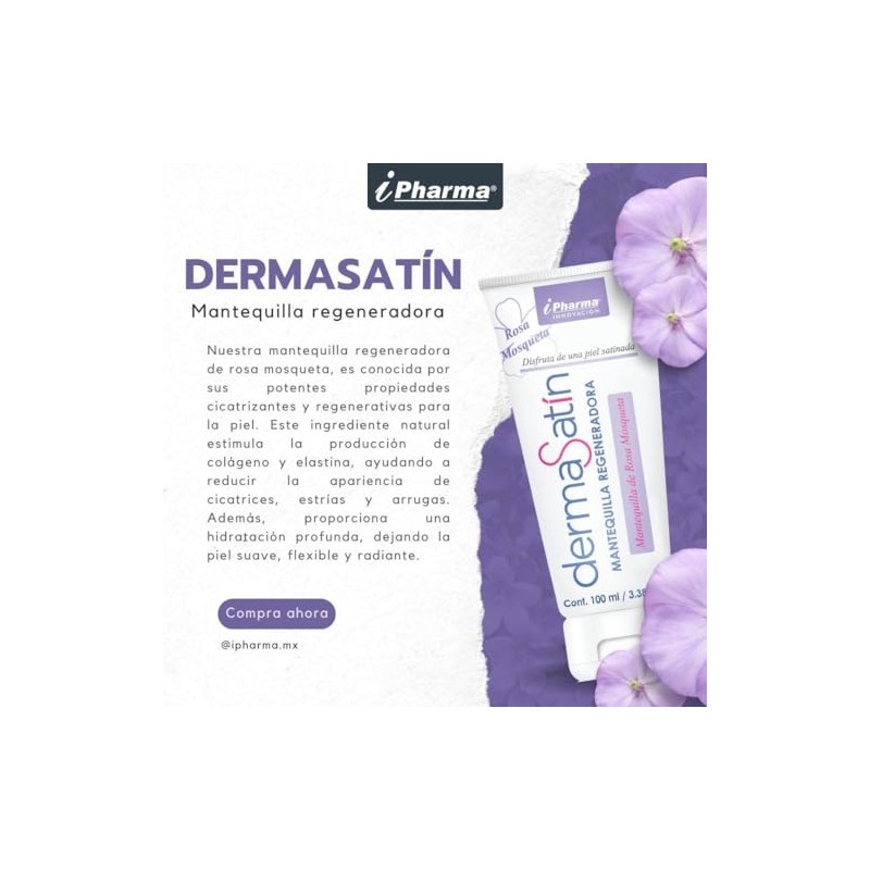 Crema Antiestrias Dermasatín Mantequilla Regeneradora 100 ml