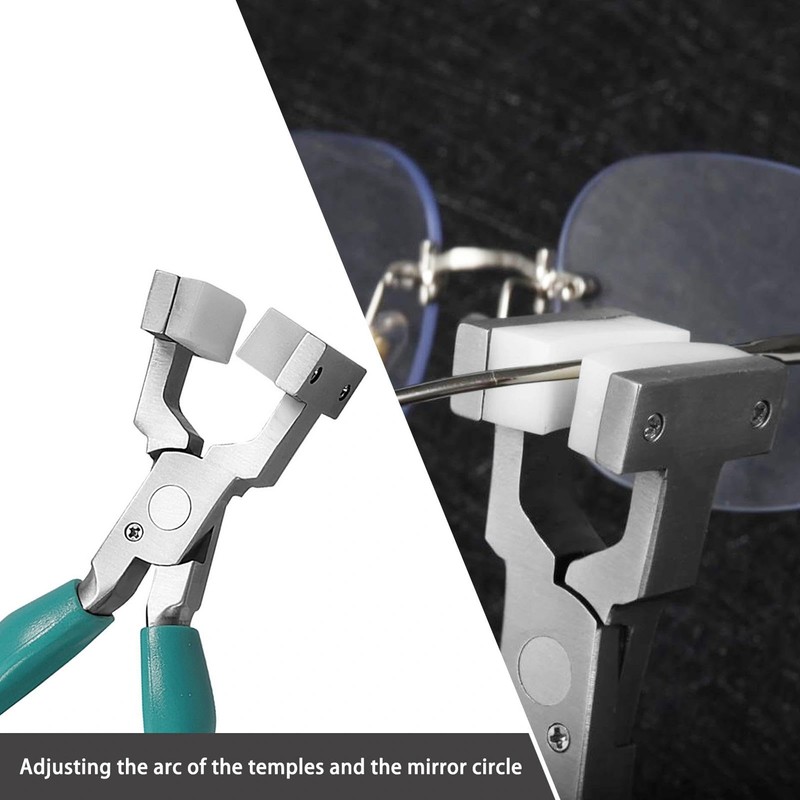 LEONTOOL 6" Glasses Frame Clamp Adjusting Pliers Eyeglasses Repairing Pliers