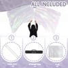 MUNAFIE Worship Flags for Dance Church Set(2 Flags+2 Flex Rods+Bag)