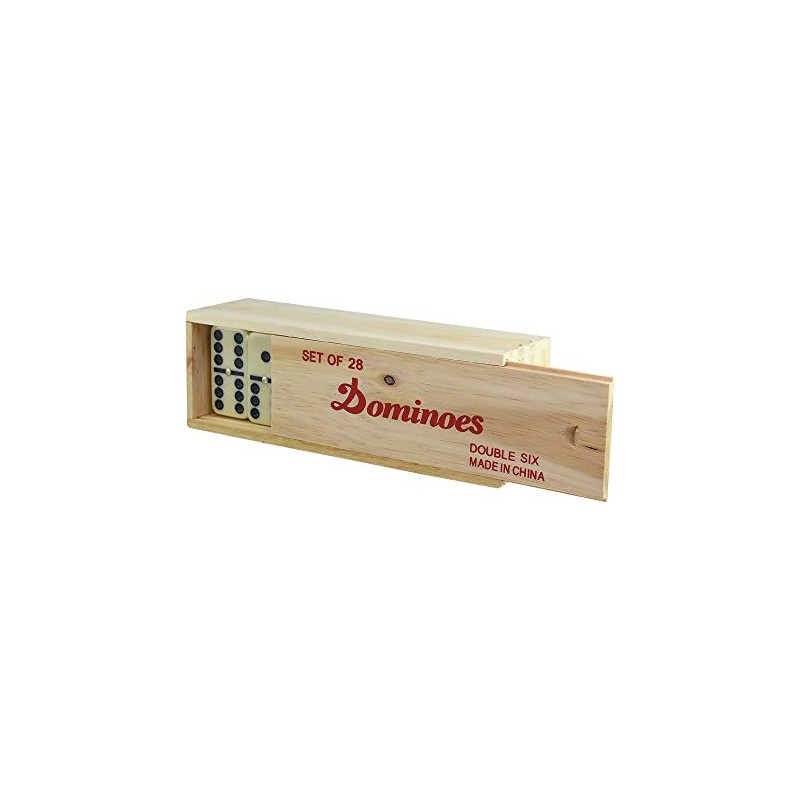 Domino de Melamina Caja de Madera 50x25x10mm