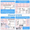 IKOPFLN ECG 7 Step Ruler for Ekg Device for Home,