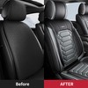 FREESOO 2014-2018 for Silverado 2 Front Seat Covers, Fit for