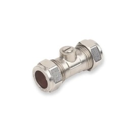 JD Brands 15mm Compression Isolation Valves – WRAS Approved, Chrome-Plated Stop Valves for Plumbing & Heating Systems (1)