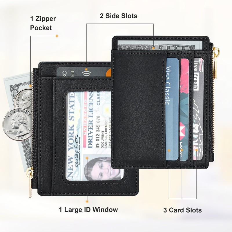 Sodsay Sodsay Card Case Slim Front Pocket Wallet for Women