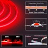 TOPAI 12V COB LED Strip Light Red 16.4ft Waterproof IP65