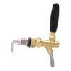Grifo dispensador de cerveza de acero inoxidable cromado G5/8, grifo