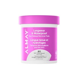 Almay Pads desmaquillantes de ojos biodegradables longwear 80 piezas