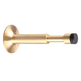 Door Stopper, Brass Hydraulic Doorstops Heavy Duty Sound Dampening Door Bumpers for Office Home Bedroom Bathroom (Gold)