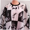 Healvian 2pcs Hairdressing Cloak Salon Cape Polyester Apron for Hair
