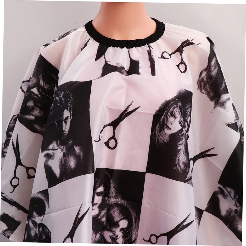 Healvian 2pcs Hairdressing Cloak Salon Cape Polyester Apron for Hair