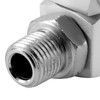 4pcs/Set Aluminum 1/4" Universal 360 Swivel Air Hose Connector Adapter