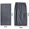 Tolenre Sauna Kilt and Towel Set for Men, Adjustable Sauna