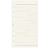 Noritsu 451 2P Personal Organizer, Refill, Horizontal Ruled Bible, Pack