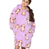 A2Z 4 Kids Girls Boys Oversized Hoodie Animal Blanket Super