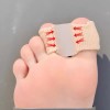 발가락 조율기 보호대 무지외반증 교정기 스플리터 엄지 검지 Toe Separator