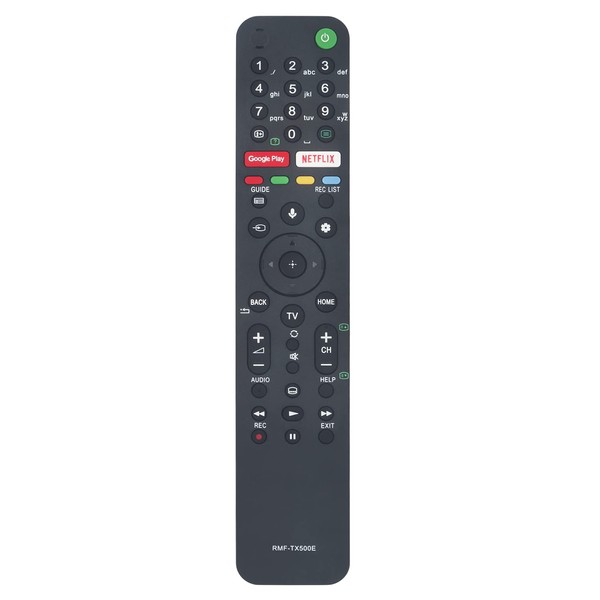 RMFTX500E Replace Remote Control Work for SONY TV KD-85ZH8 KD-75ZH8