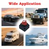 Vcanuplms Battery Switch Master Cut Off, 12V-48V Waterproof Heavy Duty