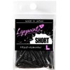 L-style Short Lippoints - Black or White, Pack of 50
