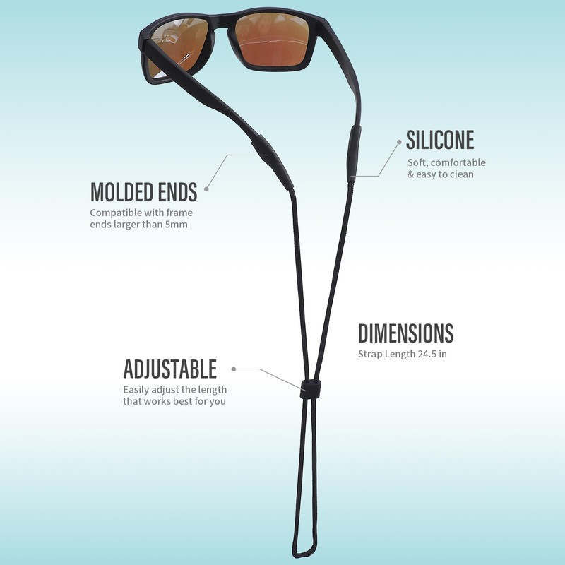 Eye Glasses Holder Strap - Sunglasses Straps Cords for Men