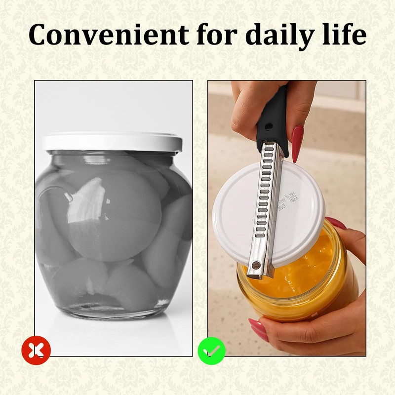 2PCS Jar Opener, Jar Openers for Arthritis Hands, Bottle Openers